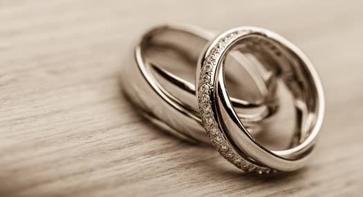 ring with precious stones